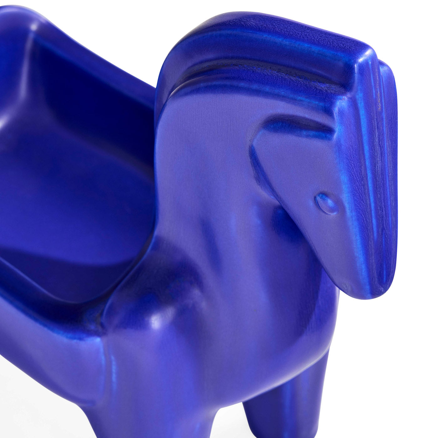 Ciotola per cavalli in cobalto