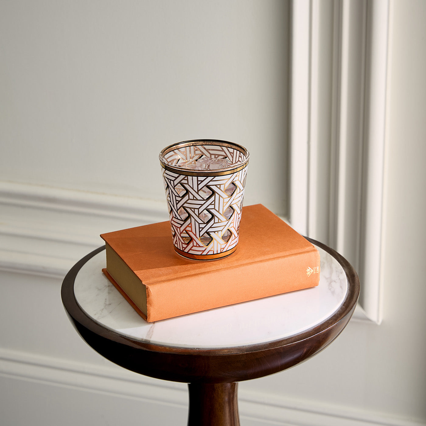 Set di bicchieri a intreccio