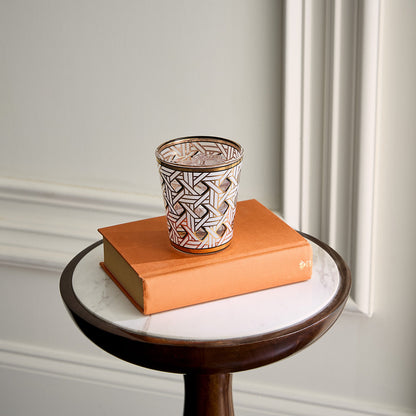 Set di bicchieri a intreccio