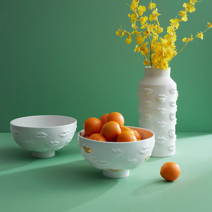 Ciotola di gala dorata