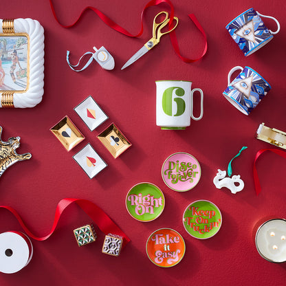 Tazza con numero fortunato