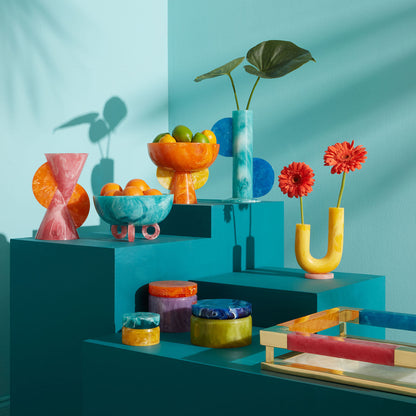 Ciotola con piedistallo Como