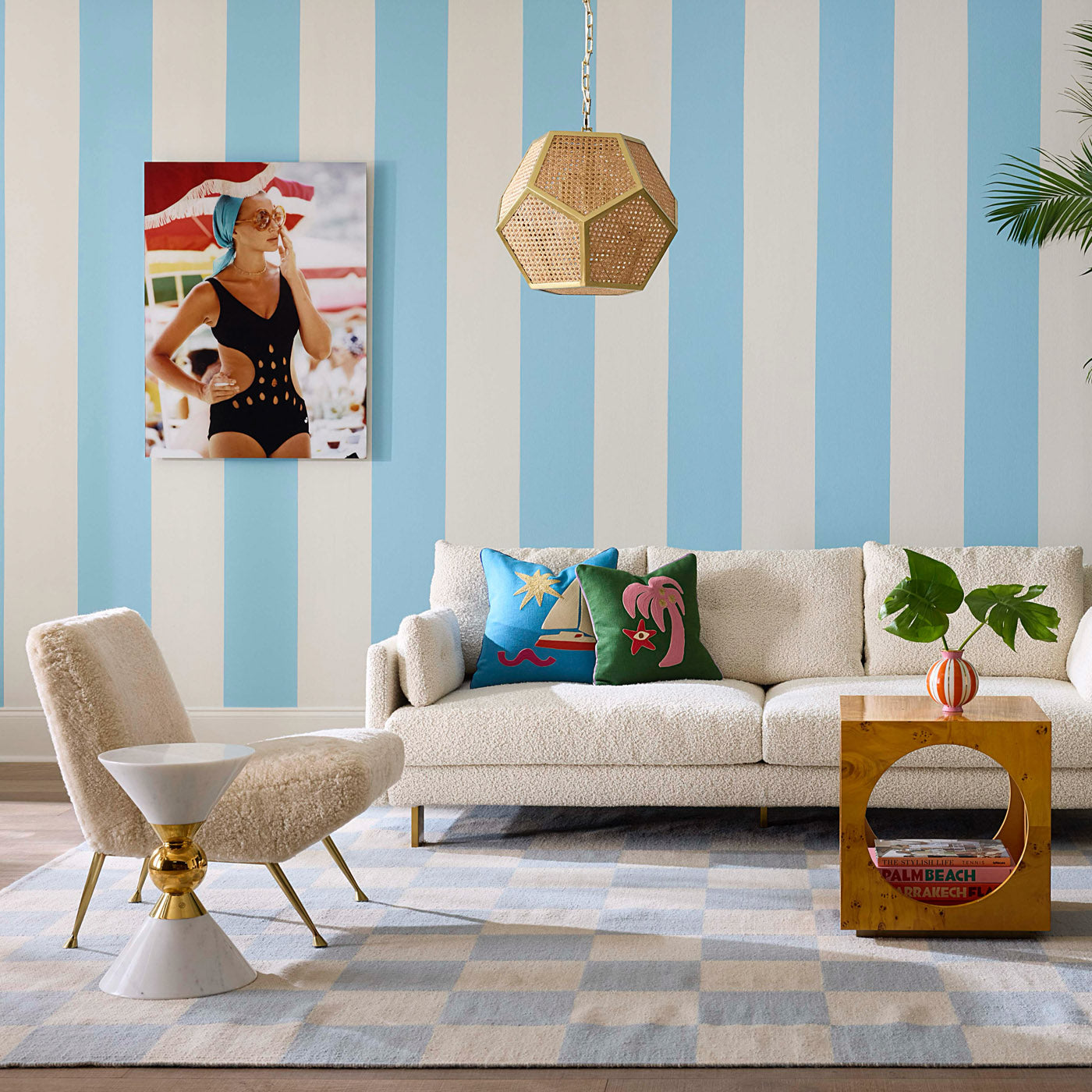 Cuscino a forma di palma Playa