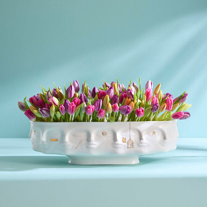 Ciotola lunga Dora Maar dorata