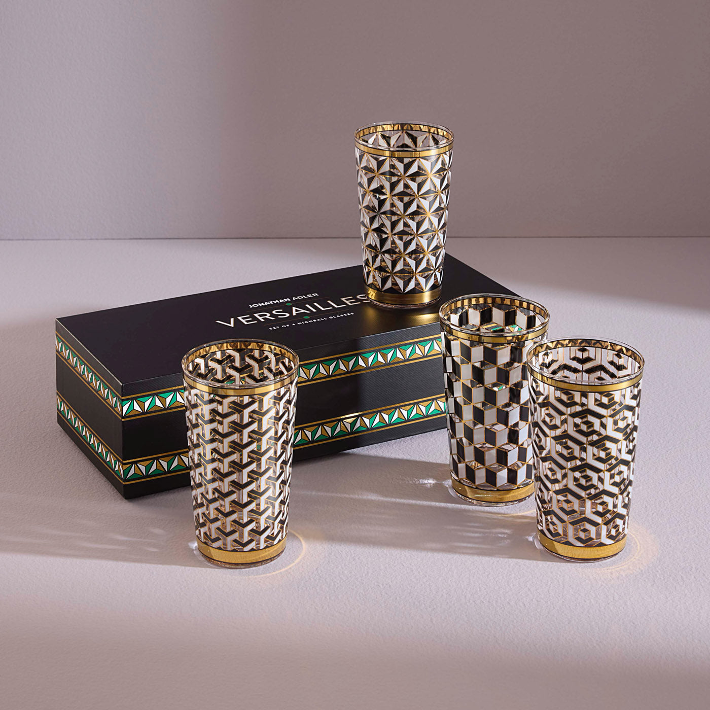 Set di bicchieri da cocktail Versailles Highball