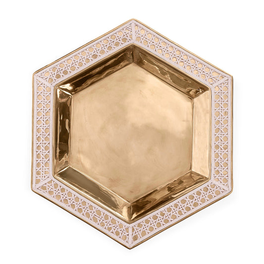 Vassoio da portata intrecciato