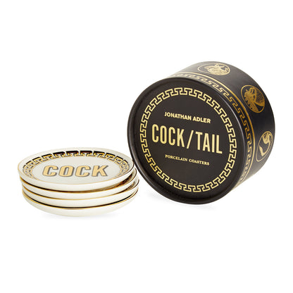 Sottobicchieri a forma di coda di pollo