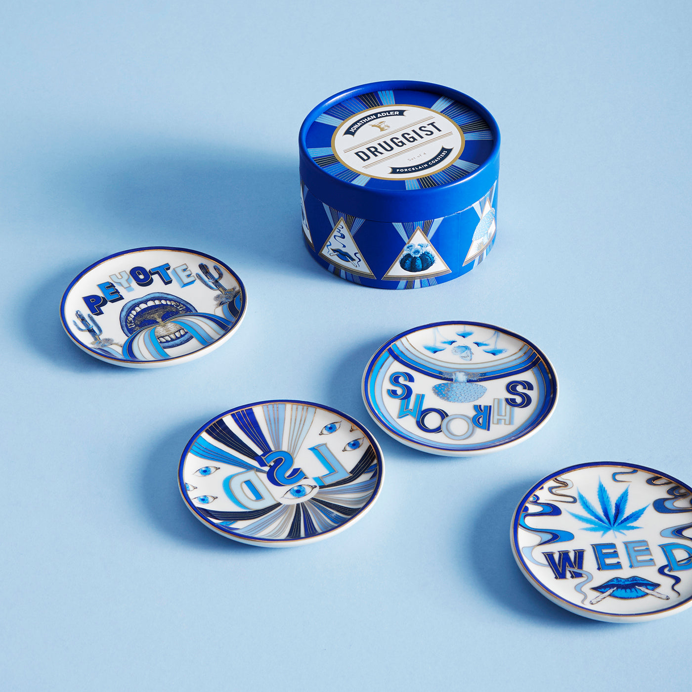 Sottobicchieri da farmacista