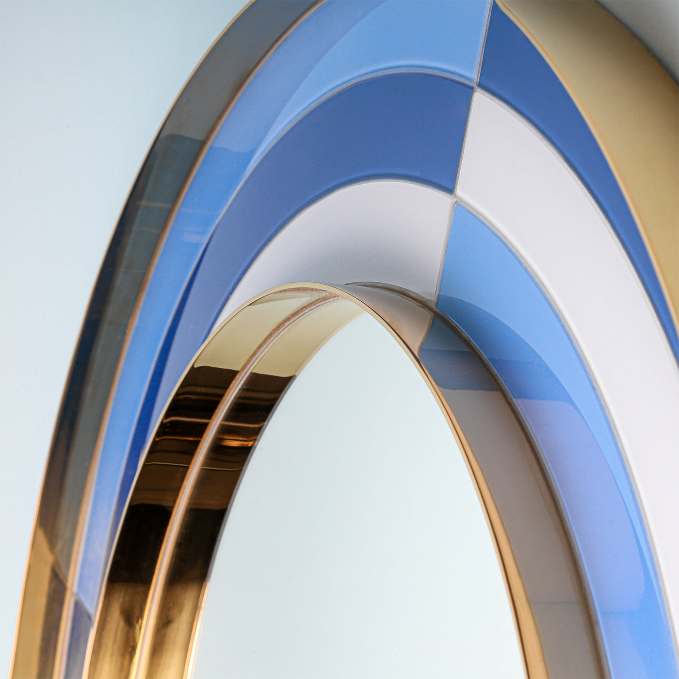 Specchio rotondo Arlecchino