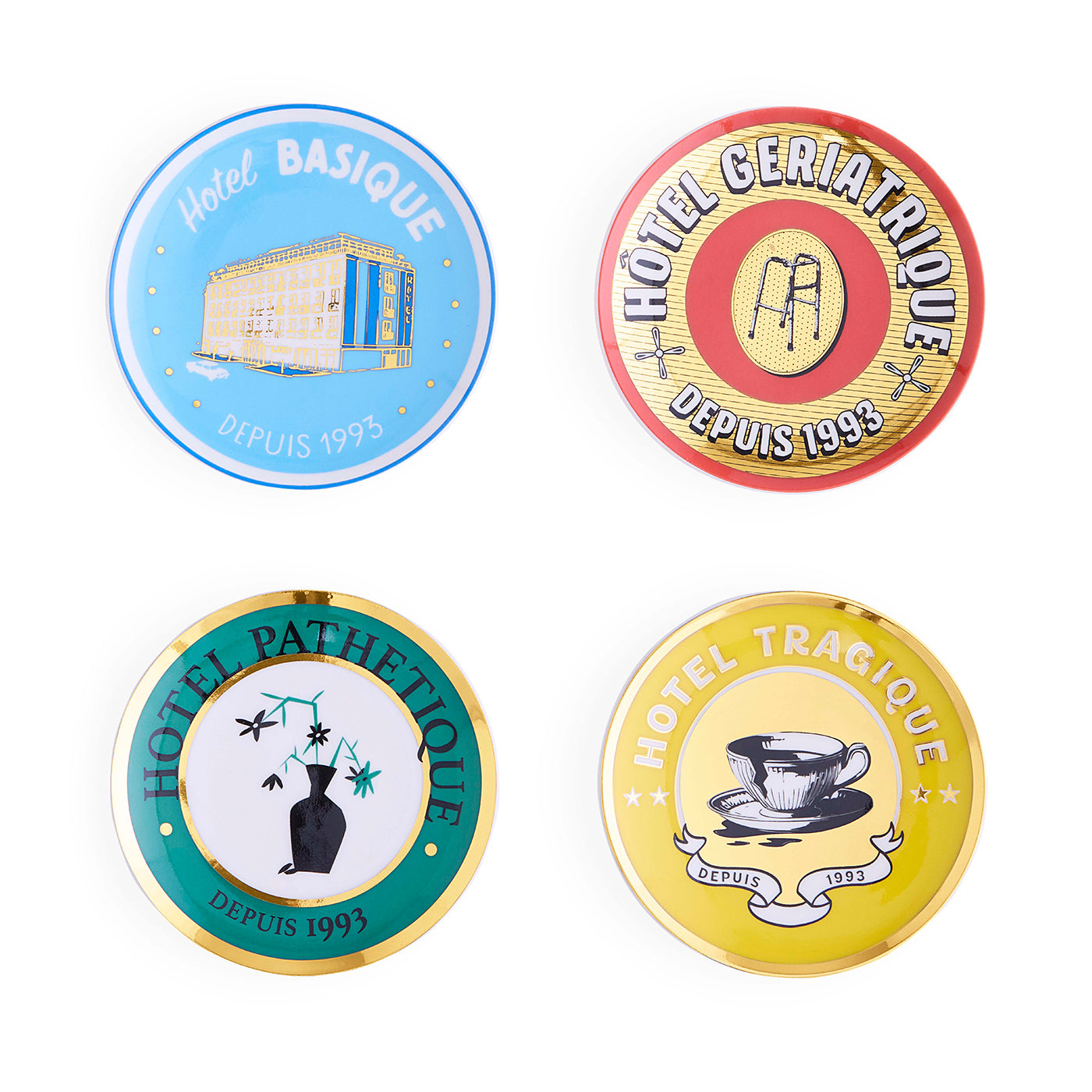 Coasters dell'Hôtel De Rêve