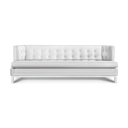 Divano Lampert con braccioli a T