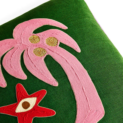 Cuscino a forma di palma Playa